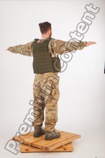 Soldier in American Army Military Uniform 0049